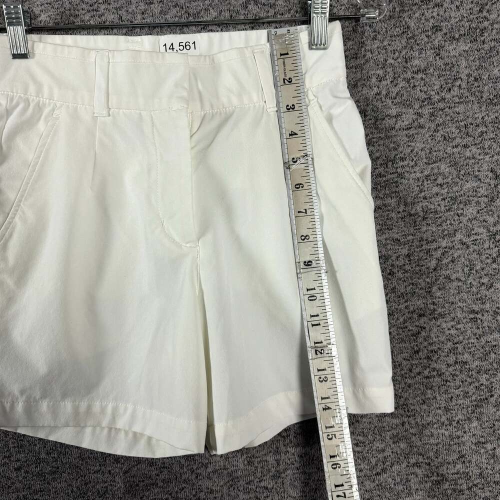 Nike Dri-Fit Women's Size XS White Polyester Victory 5" Golf Shorts - Picture 10 of 11